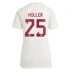 Bayern Munich Thomas Muller #25 Tredjetröja Dam 2023-24 Kortärmad